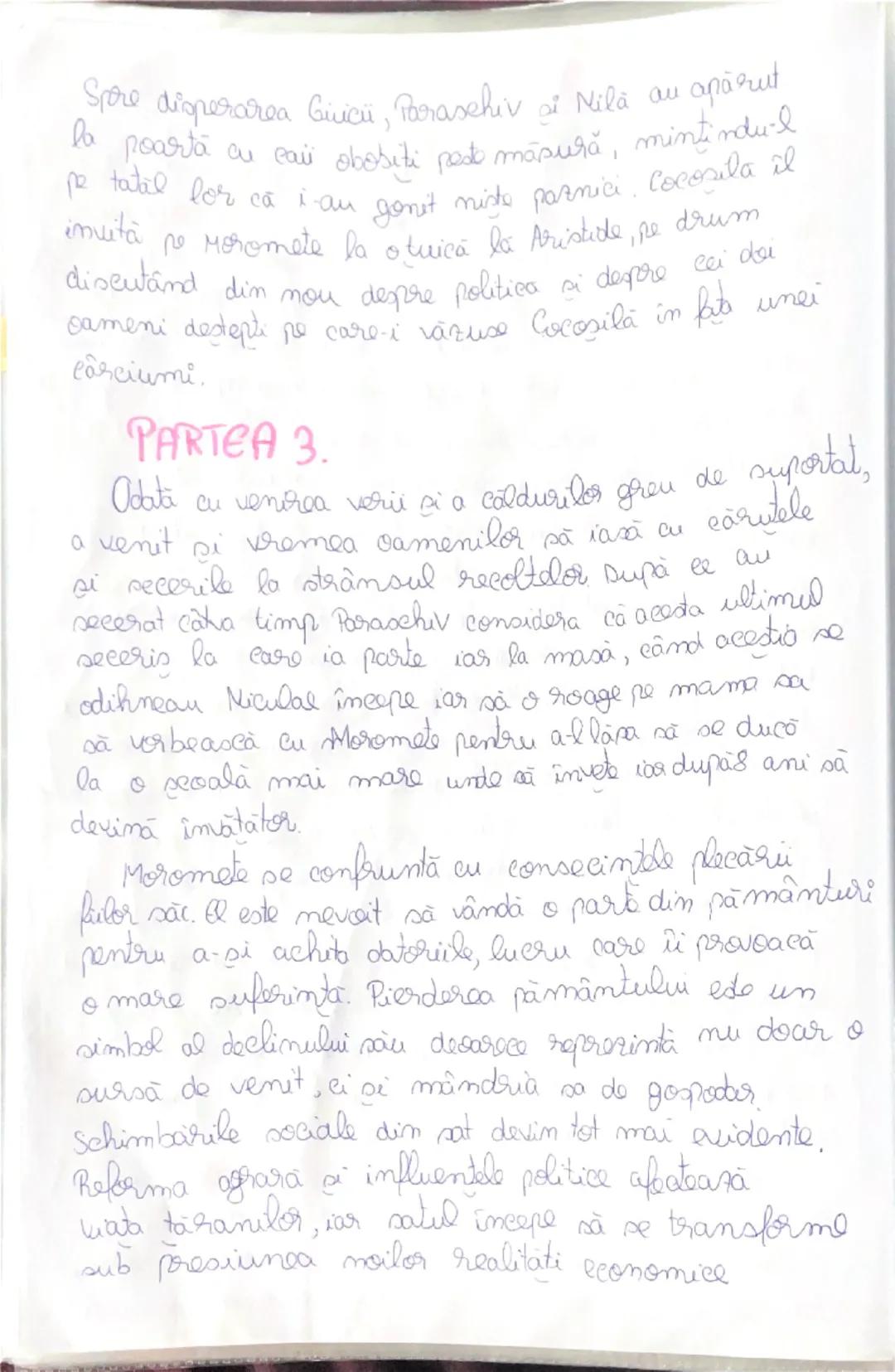 --- OCR Start ---
Morometii~
PARTEA 1.
VOLUM: 1
Actiunea romanului începe la începutul verii,
in satul Silistea-Gumesti, çand familia Morome