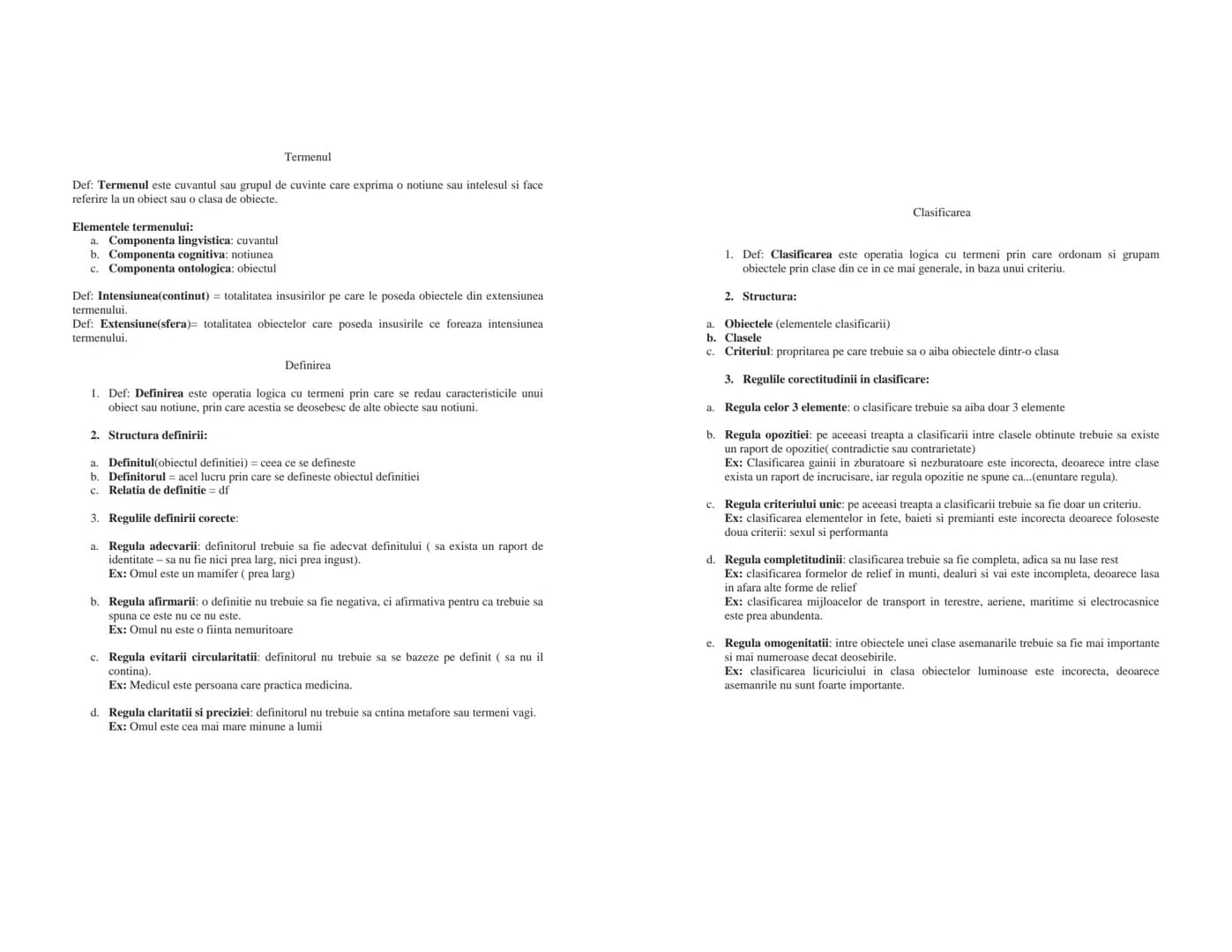 --- OCR Start ---
LOGICĂ
Conținut minimal pentru bac
1. OBIECTUL DE STUDIU AL LOGICII
-În sens restrîns logica studiază din punct de vedere 