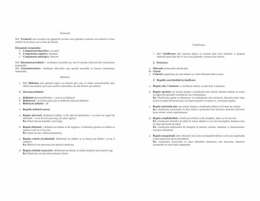 --- OCR Start ---
LOGICĂ
Conținut minimal pentru bac
1. OBIECTUL DE STUDIU AL LOGICII
-În sens restrîns logica studiază din punct de vedere 