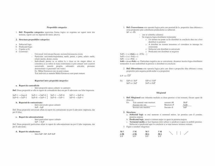 --- OCR Start ---
LOGICĂ
Conținut minimal pentru bac
1. OBIECTUL DE STUDIU AL LOGICII
-În sens restrîns logica studiază din punct de vedere 