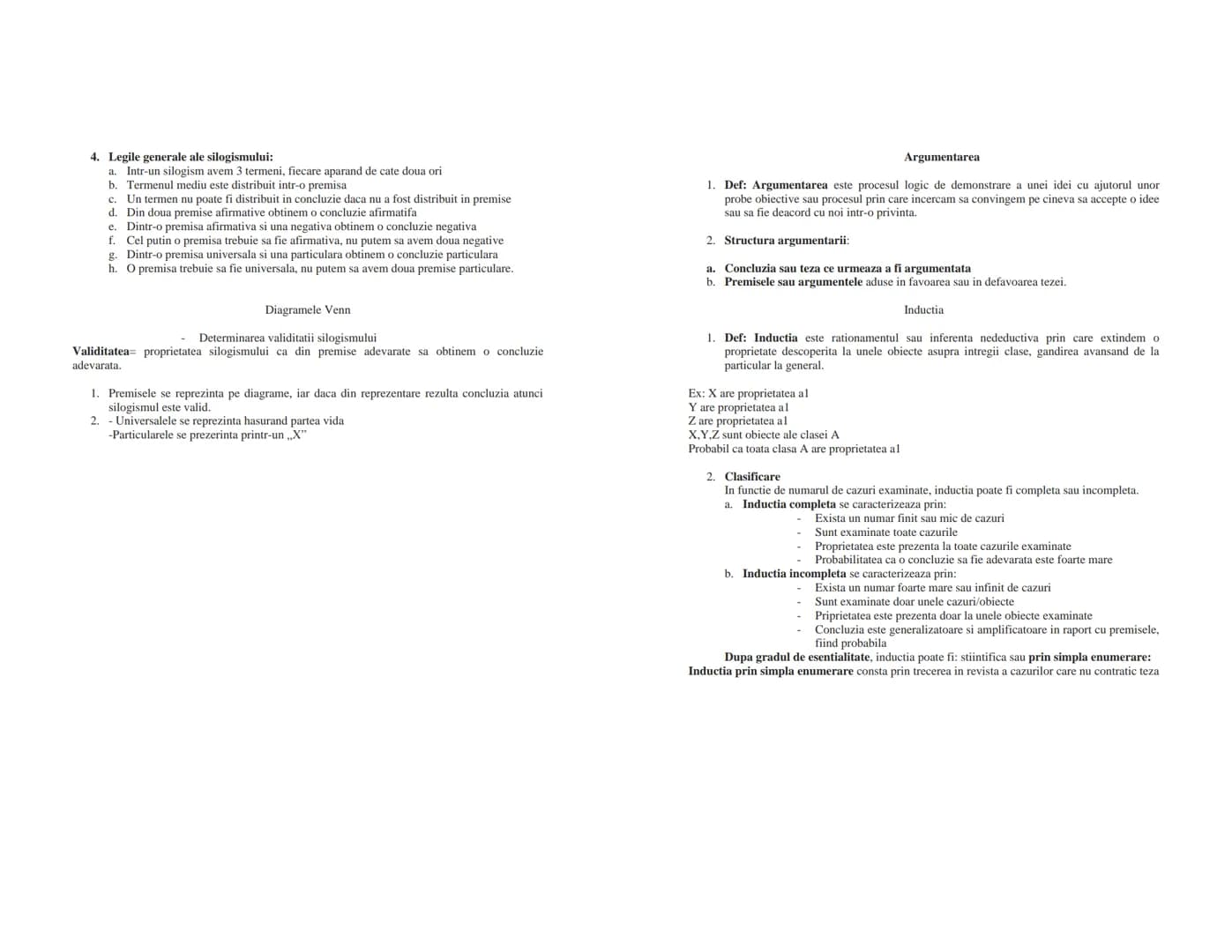 --- OCR Start ---
LOGICĂ
Conținut minimal pentru bac
1. OBIECTUL DE STUDIU AL LOGICII
-În sens restrîns logica studiază din punct de vedere 