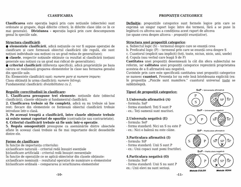 --- OCR Start ---
LOGICĂ
Conținut minimal pentru bac
1. OBIECTUL DE STUDIU AL LOGICII
-În sens restrîns logica studiază din punct de vedere 