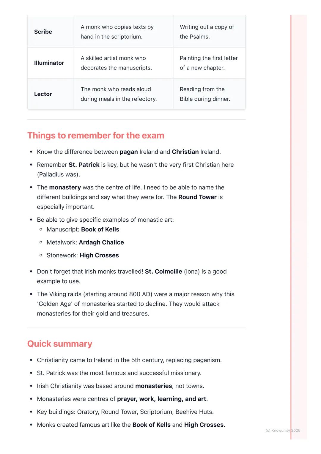 # Early Christian Ireland:
# Monasteries and Saints

An introduction to early Christian Ireland

Before Christianity, Ireland was a pagan co