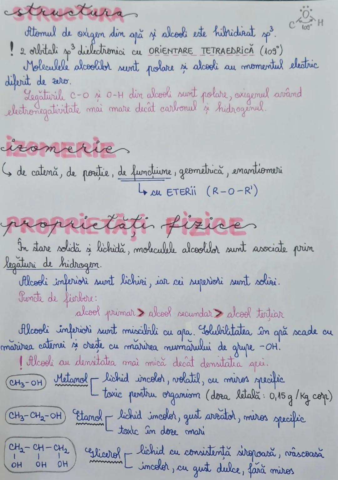 # ALCOOLİ

ALCOOL DE LEMN
$CH_{3}-OH$→ solvent pentru grăsimi, lacuri si vopsele; combustibil, ca materie
METANOL (ALCOOL METILIC) primă pt.
