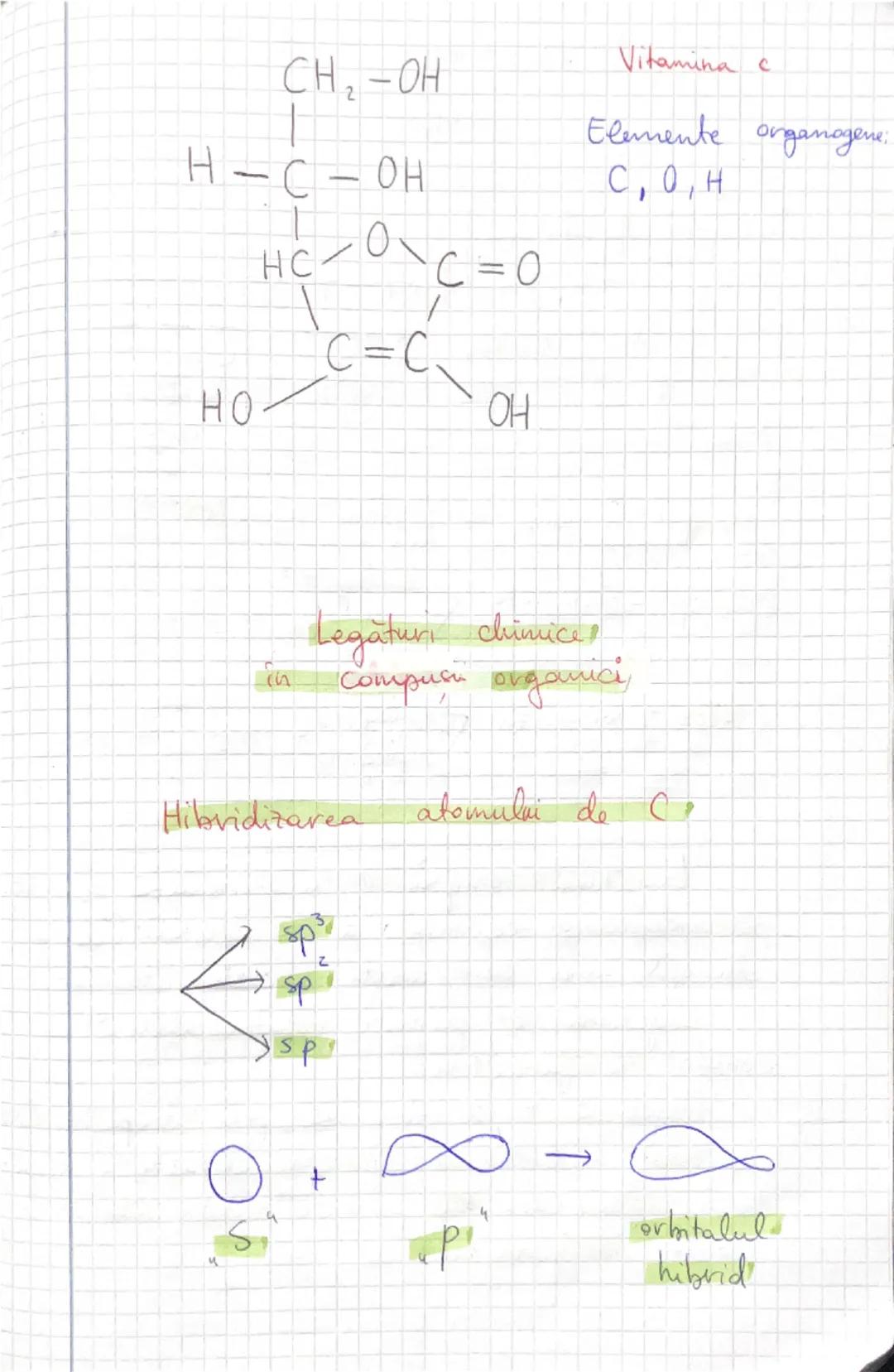 Legaturi chimice în compusi.
organici

Intre elimentele organogene din compuçi
onganice se stabilesc legături covalente (realizate
prin pune