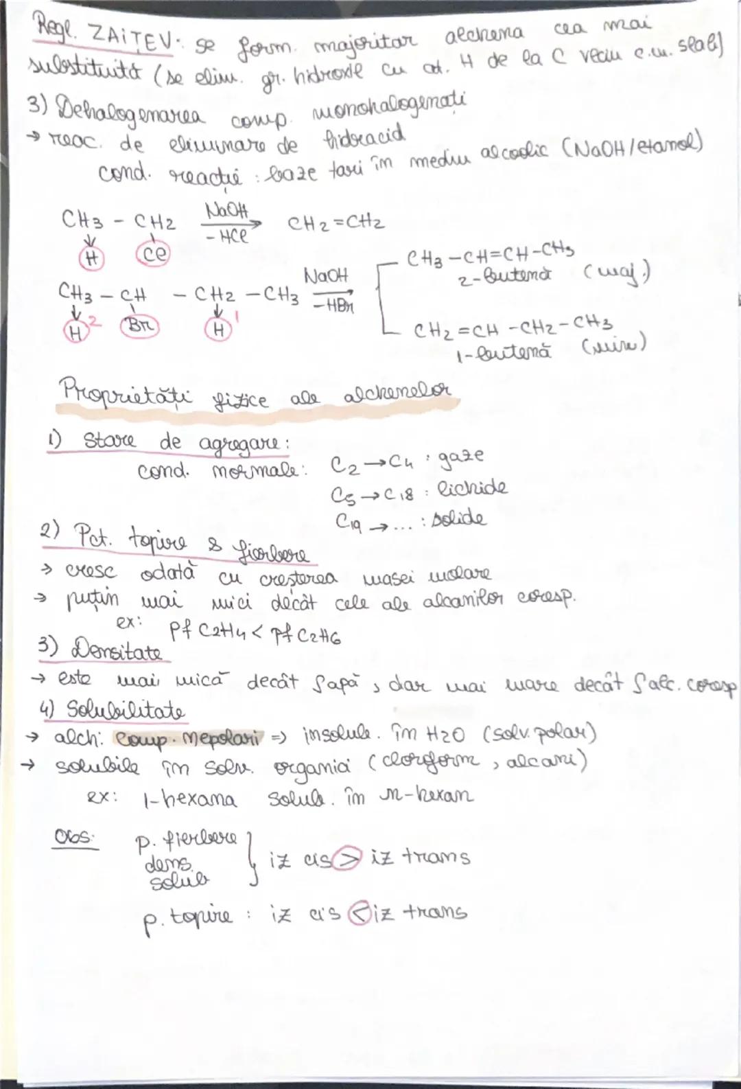 # ALCHENELE

→ hidrocare. aciclice mesaturadecare contin o leg duged imyre 2
at. C (C=c) =>NE = 1

F. generala: Cm Ham, m≥2

Serie omotoagă
