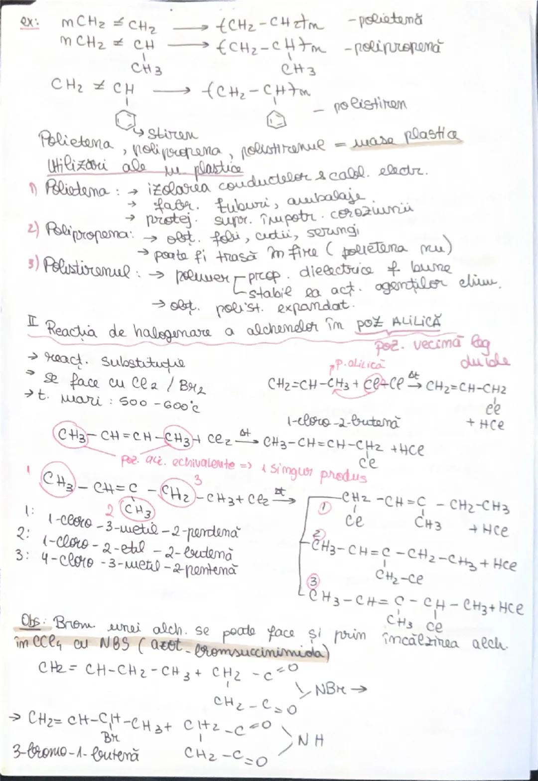 # ALCHENELE

→ hidrocare. aciclice mesaturadecare contin o leg duged imyre 2
at. C (C=c) =>NE = 1

F. generala: Cm Ham, m≥2

Serie omotoagă
