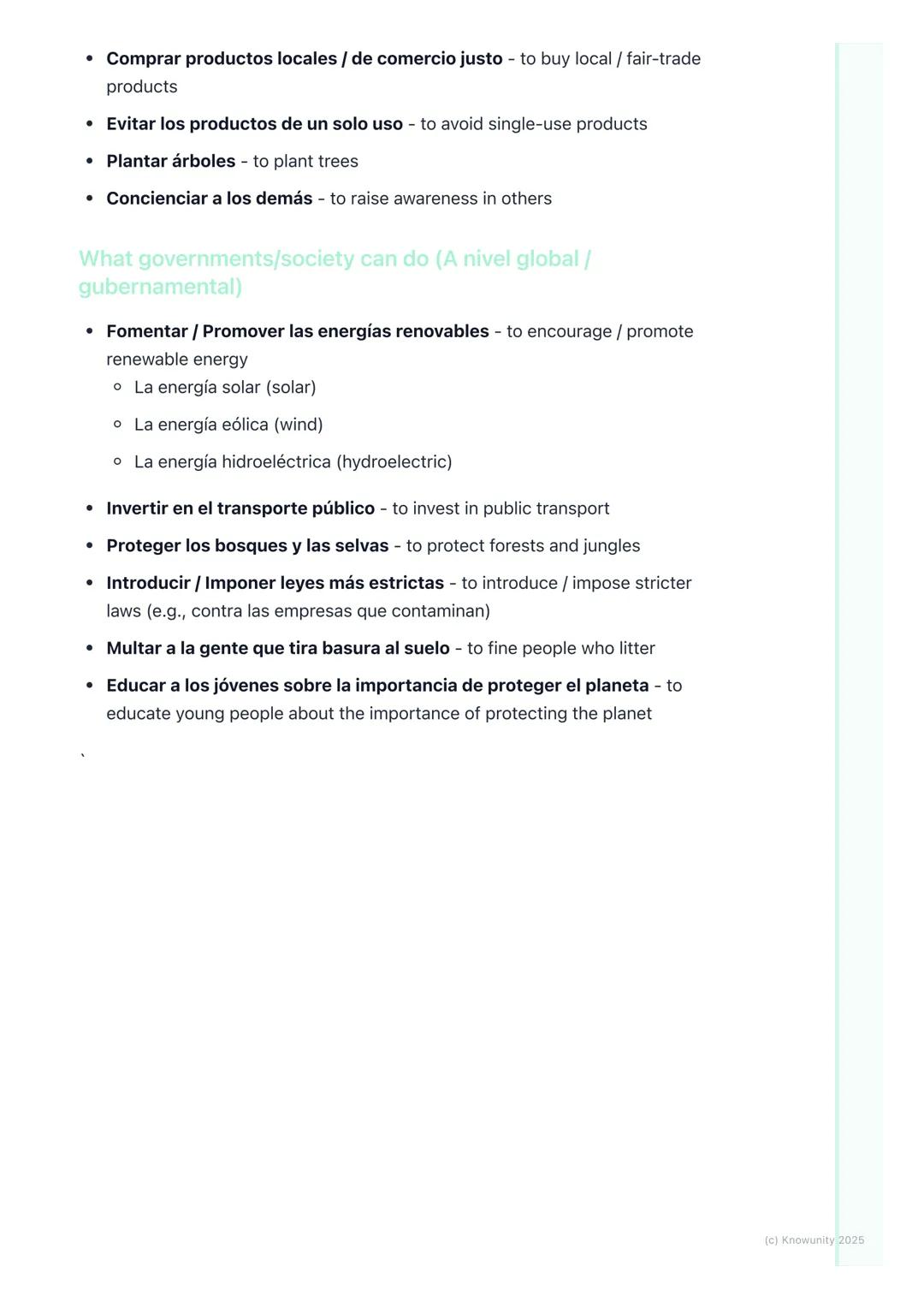# Environment, Climate Change,
and Global Issues

Introduction to environmental vocabulary

This is a huge topic for the Leaving Cert, comes