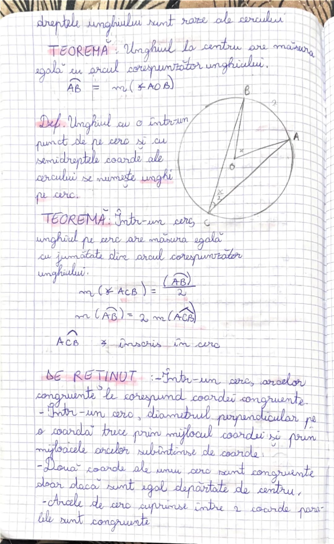 # Cercul

05.12.2024

Multimea punctelor aflate la distantar de
centrul cerculiui se numeste cere

Not. 6/0,r)

citim, cercul de centru o"
s