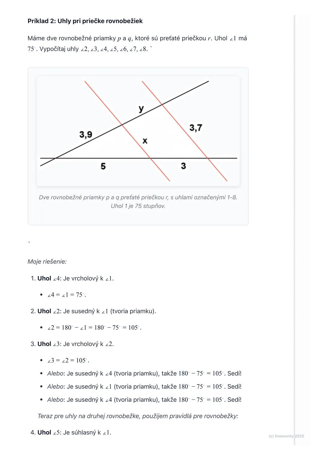 # Uhly

1. Prehľad uhlov

Ahojte! Dnes si zopakujeme uhly, ktoré sú super dôležité v geometrii.
Stretávame sa s nimi všade - keď staviame do