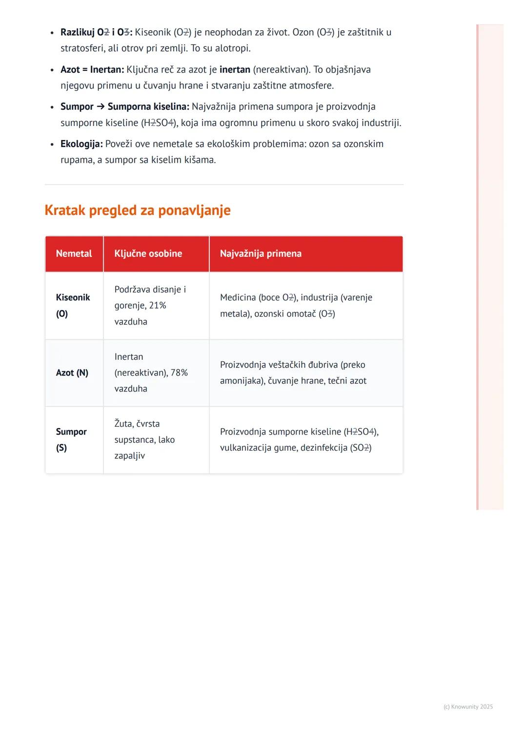 # Važni nemetali i njihova primena

Uvod u važne nemetale

Nemetali su grupa hemijskih elemenata sa specifičnim osobinama. Za razliku od
met