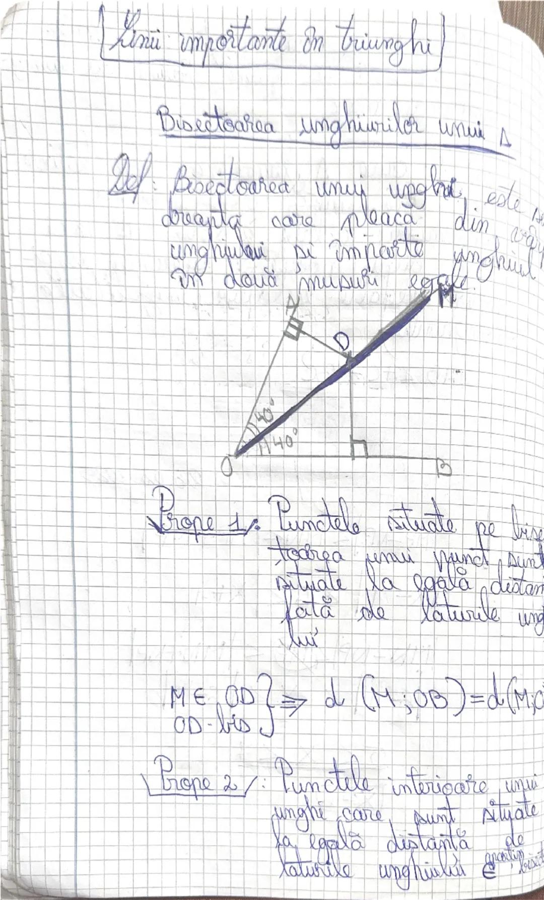 # aceliu singhi

$\triangle ABC$
$ \angle C = 60^o $
$ \angle A = 40^o $
$ \angle B = 80^o $

1) Orice triunghi are 3 bisectoare
2) Bisectoa