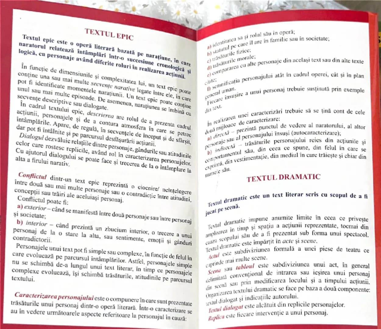 # Booklet

Berlin Evelina

LIMBA ŞI
LITERATURA
ROMÂNĂ

Tipuri de texte

pentru

Evaluarea Naţională

Paginile 12-13 Textul dramatic; Textul 