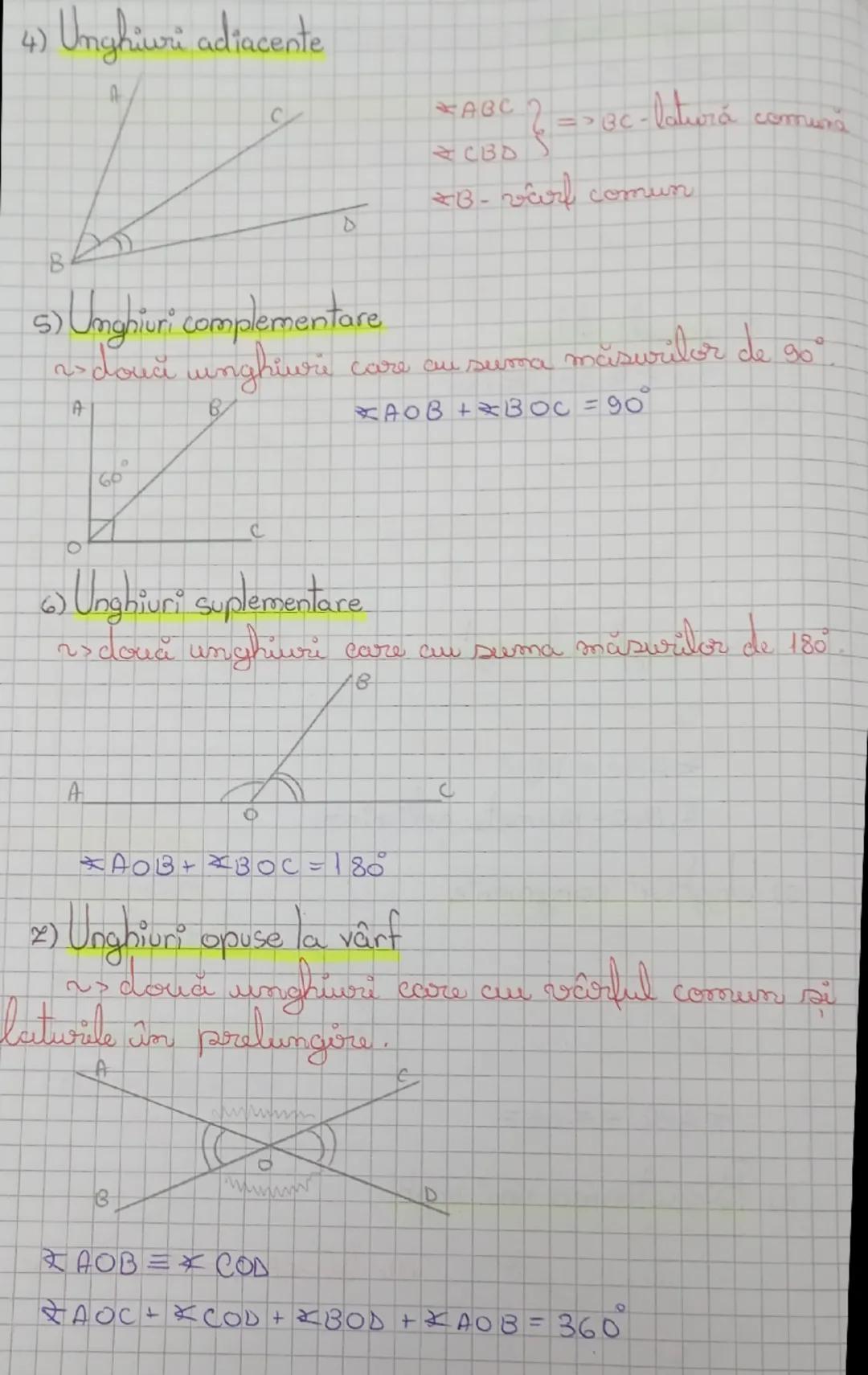 Recapitulare - Geometrie
I Dreaptă, semicdreaptă, segment
dreaptă
semicdreaptă
segment
AB = DE
a si b - concurente
anb = $
\angle$o's
e || f