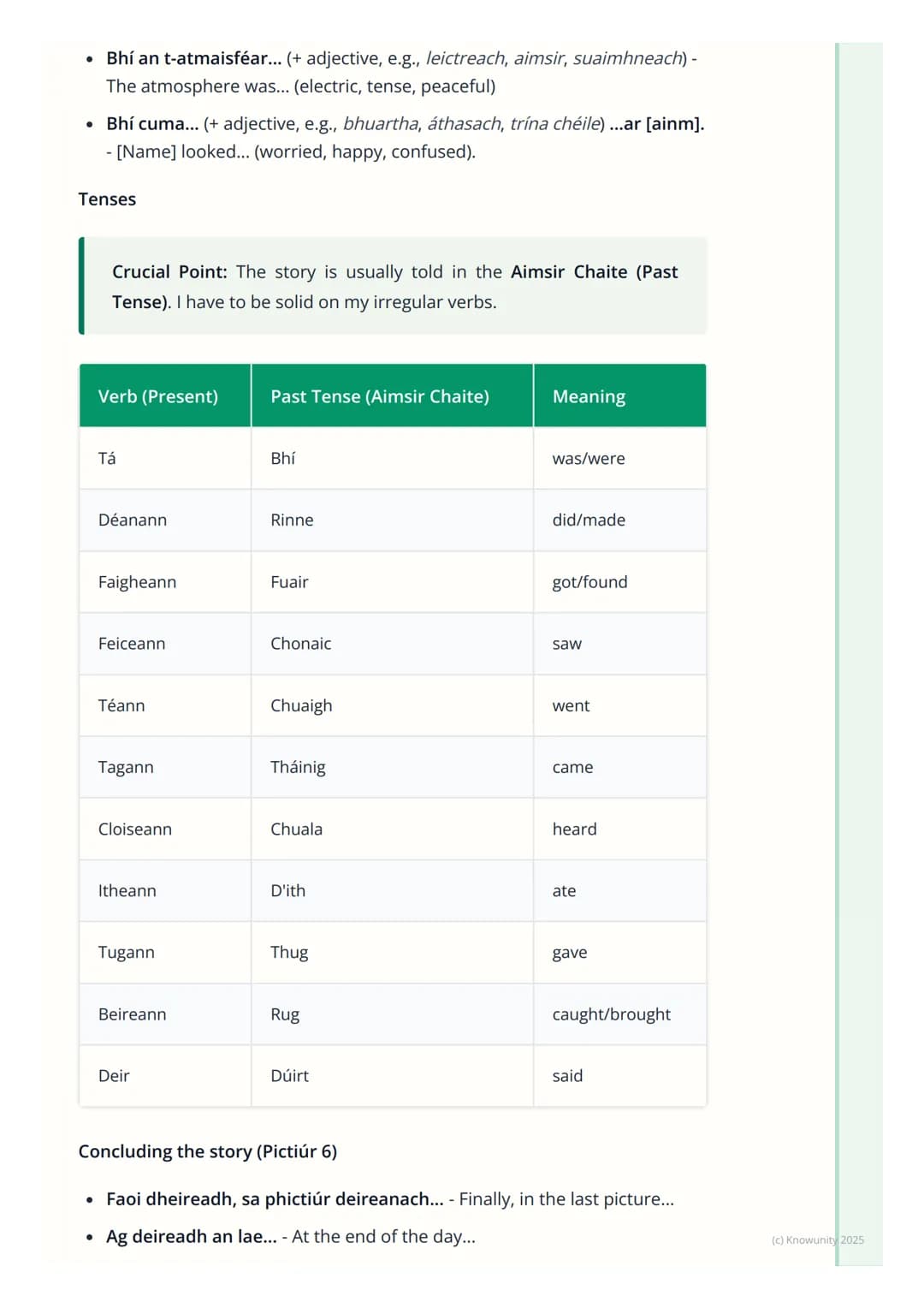 # An Sraith Pictiúr (The Picture
Sequence)

An Sraith Pictiúr - The Picture Sequence

This is a huge part of the Bealtriail (Oral Exam), wor