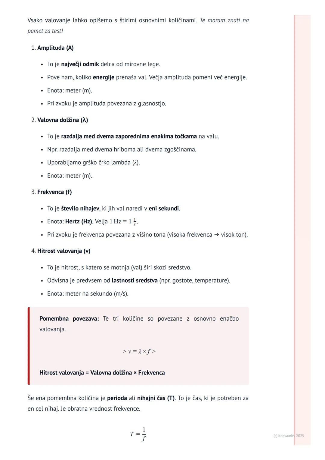 # Valovanje

Kaj je valovanje?

Valovanje je širjenje motnje skozi prostor. Pri tem se prenaša energija, ne pa snov.
Delci snovi, po kateri 