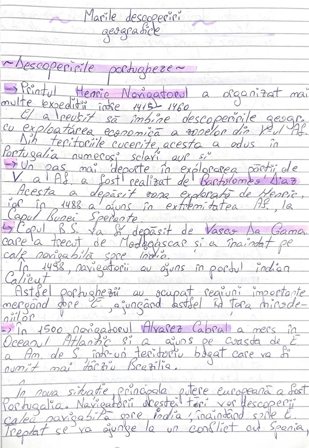 Epoca Marilor Descoperiri Geografice