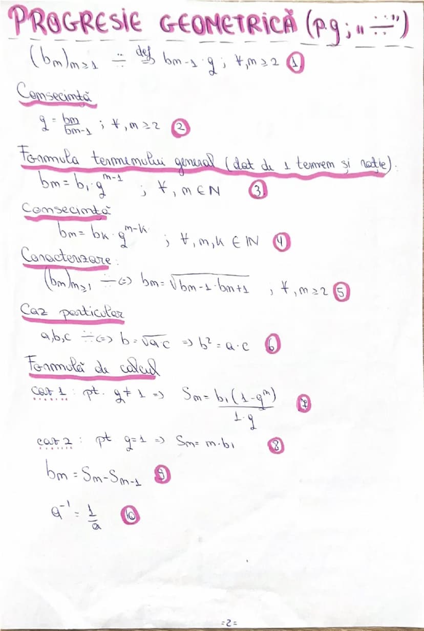 # 9D - NR1.

# PROGRESII

ex 1) Se da progresia aritmetică ($a_m)_{m≥1}$
în care se cunosc: $a_2 = 2$; $a_{17} = 77$

Calculati:
a) $r = ?$;