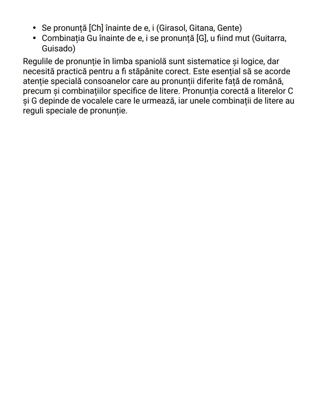 # Regulile de Pronunţie în Limba Spaniolă

Reguli de Bază pentru Consoane
În limba spaniolă, anumite consoane au pronunții specifice care di