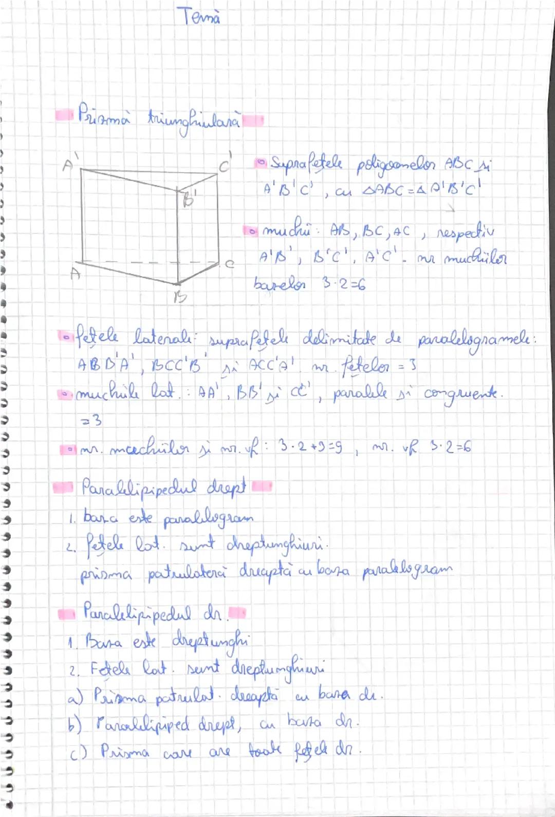 figuri geometrice in spatiu