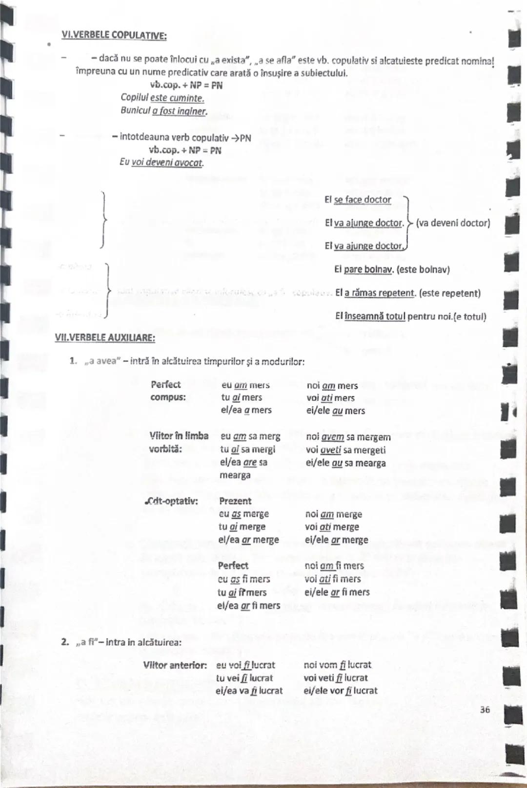 # VERBUL-parte de vorbire care arată acţiune, stare sau existenţă.

I. Clasificarea verbelor:

a. predicative- care pot alcătui singure pred