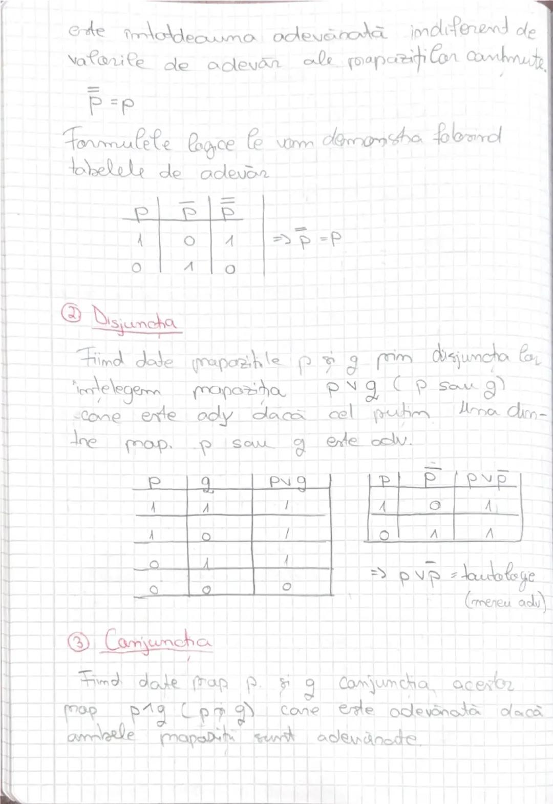 # Elemente de logică matematică
Prapoziții, predicate în logica
matematică
Operații Logice

Numim propoziție în logica matematică orice
afir