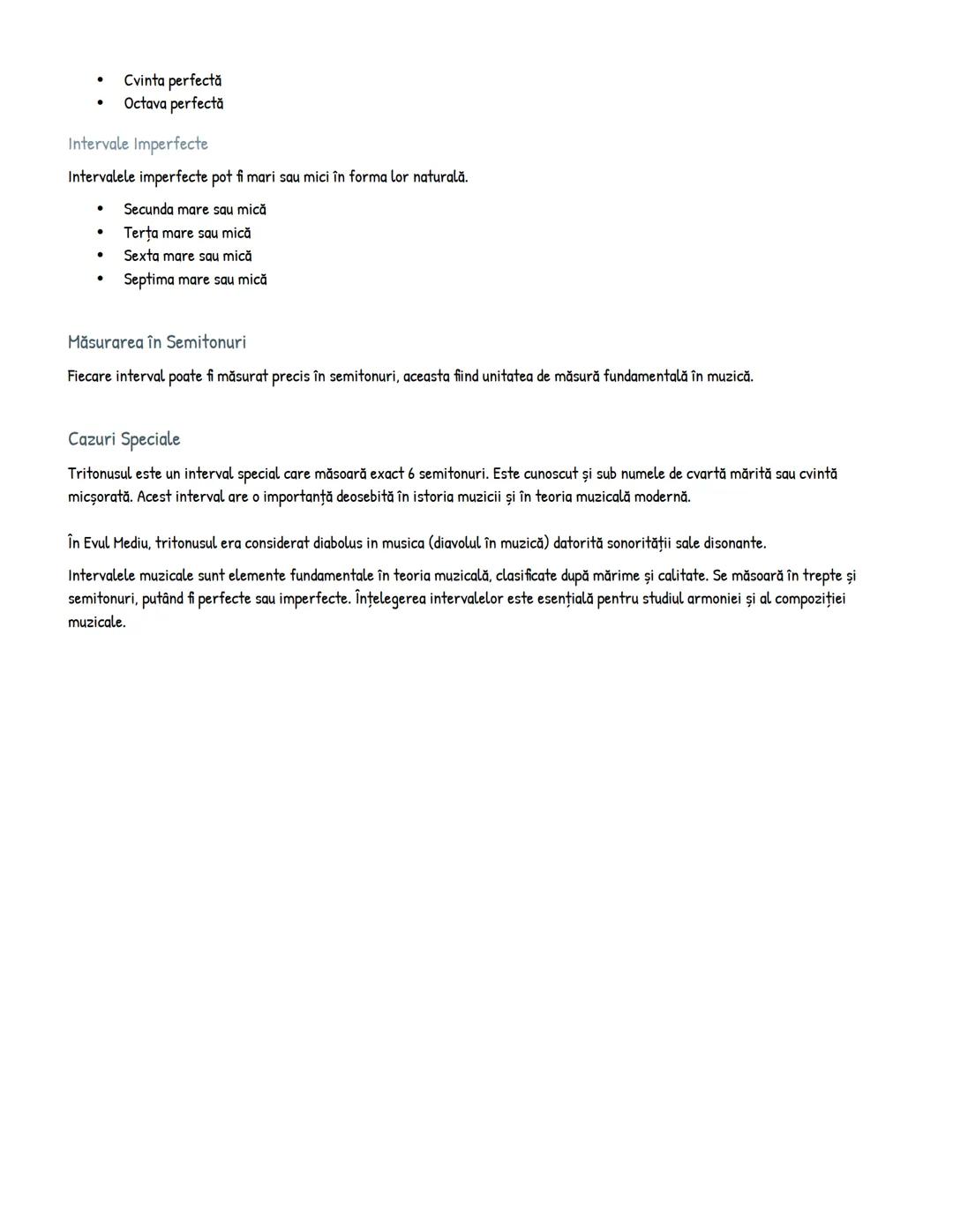 # Intervale Muzicale - Clasificare şi Caracteristici

Introducere în Intervale Muzicale

Intervalul muzical reprezintă distanţa dintre două 