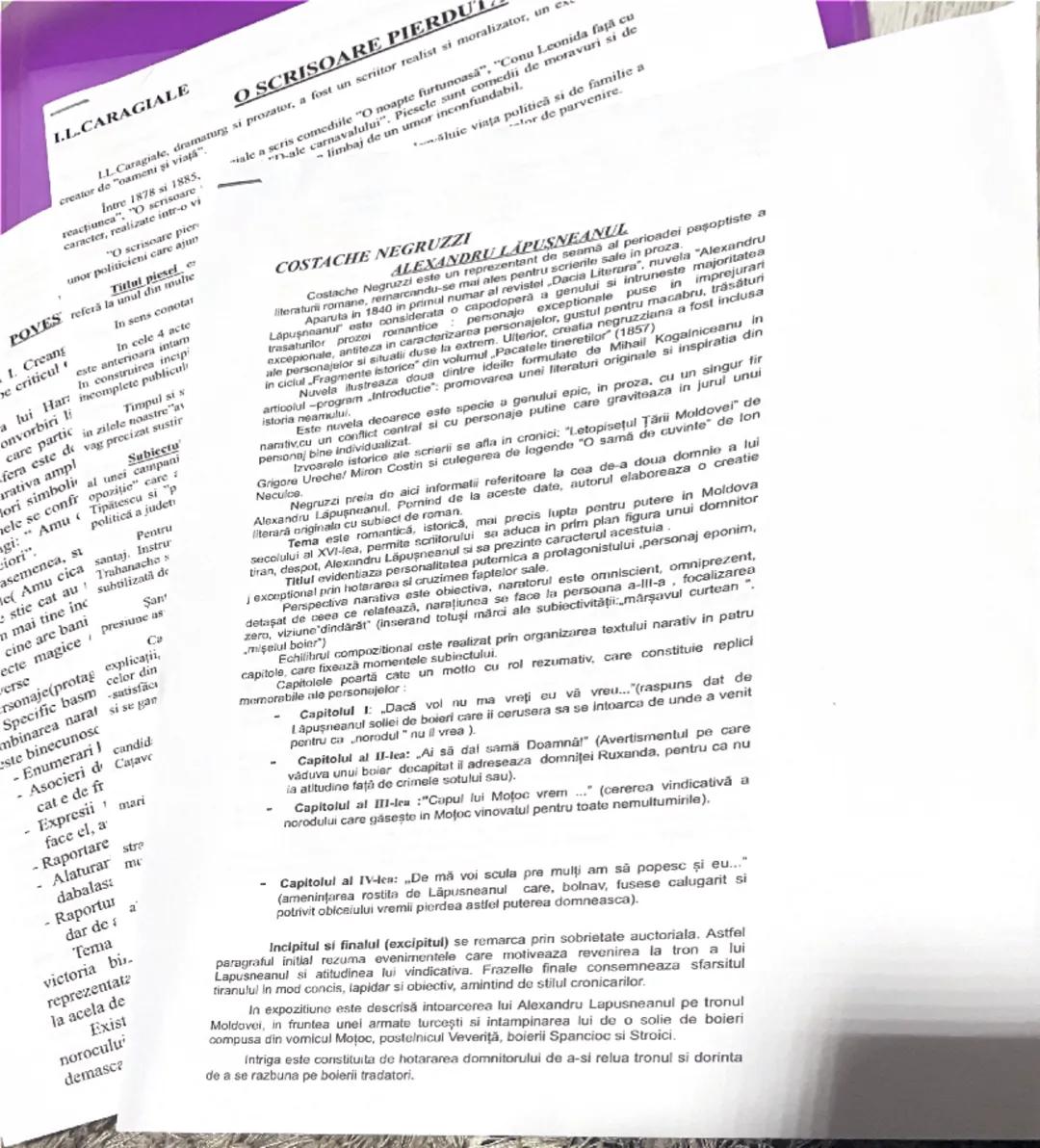 --- OCR Start ---
I.L.CARAGIALE
O SCRISOARE PIERDU
LL. Caragiale, dramaturg si prozator, a fost un scriitor realist si moralizator, un
creat