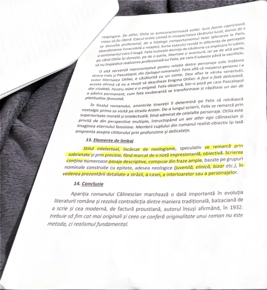 # Enigma Otiliei

de George Călinescu

-Relația dintre două personaje ale unui text narativ studiat-

1. Date despre autor

În cultura român