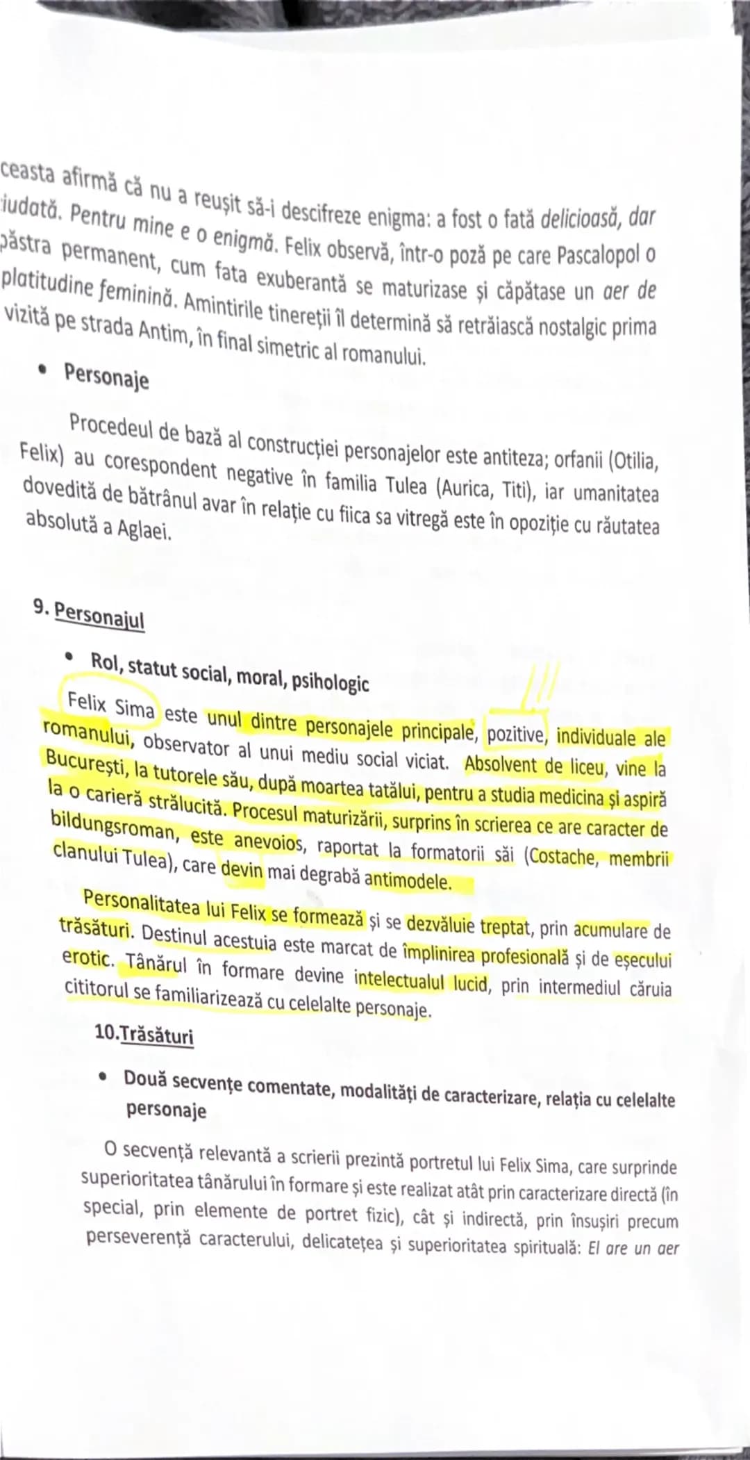 # Enigma Otiliei

de George Călinescu

-Relația dintre două personaje ale unui text narativ studiat-

1. Date despre autor

În cultura român