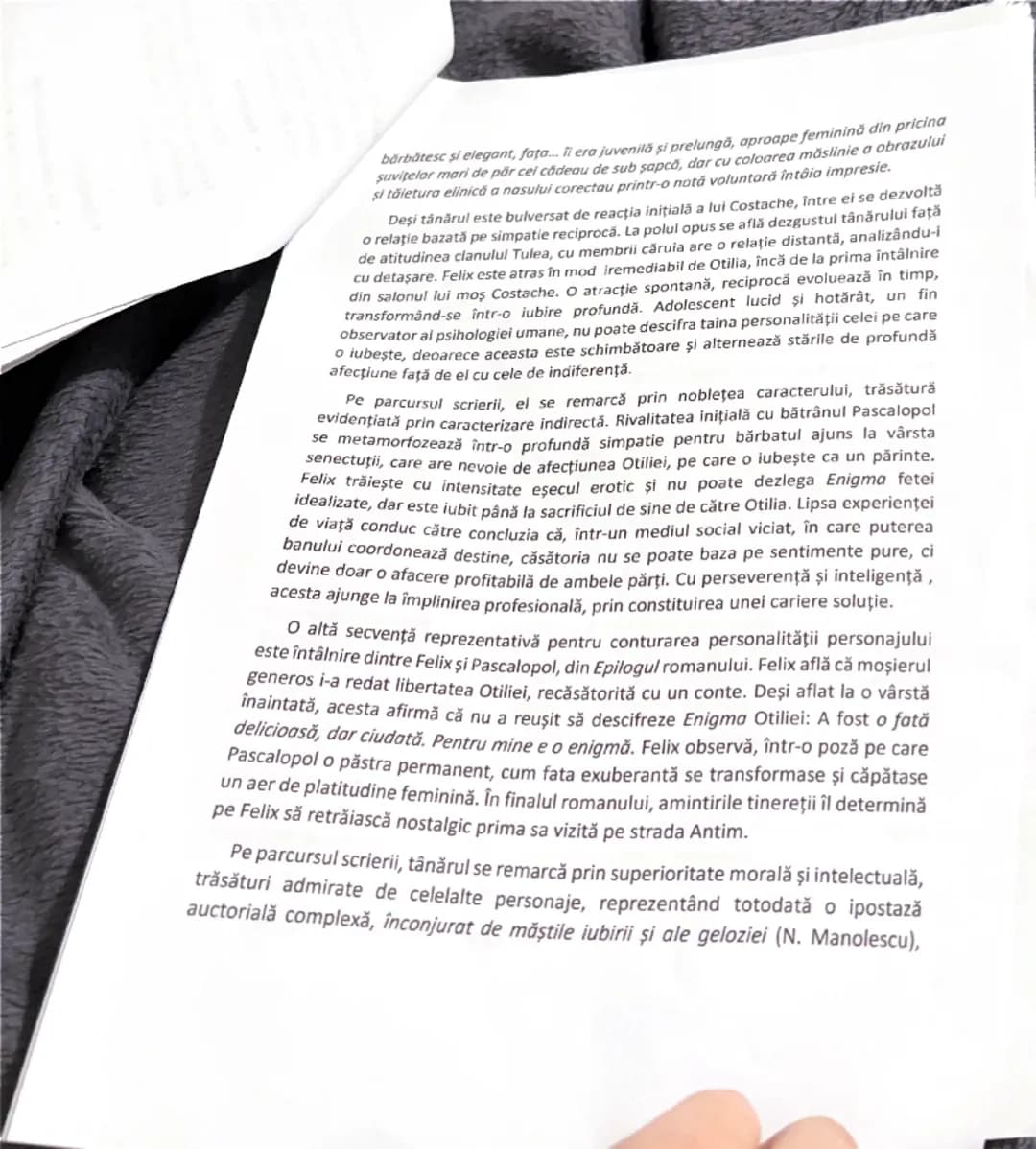 # Enigma Otiliei

de George Călinescu

-Relația dintre două personaje ale unui text narativ studiat-

1. Date despre autor

În cultura român