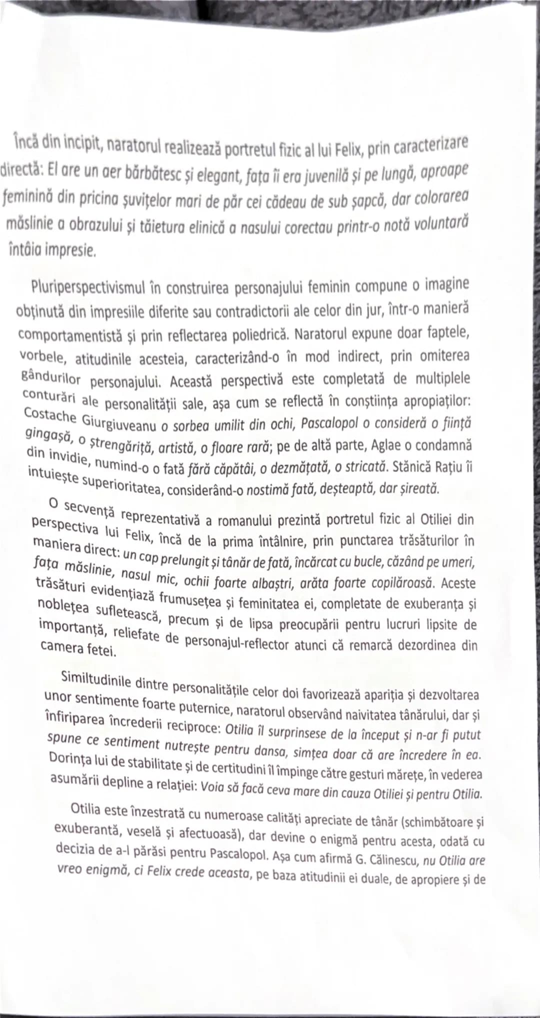 # Enigma Otiliei

de George Călinescu

-Relația dintre două personaje ale unui text narativ studiat-

1. Date despre autor

În cultura român
