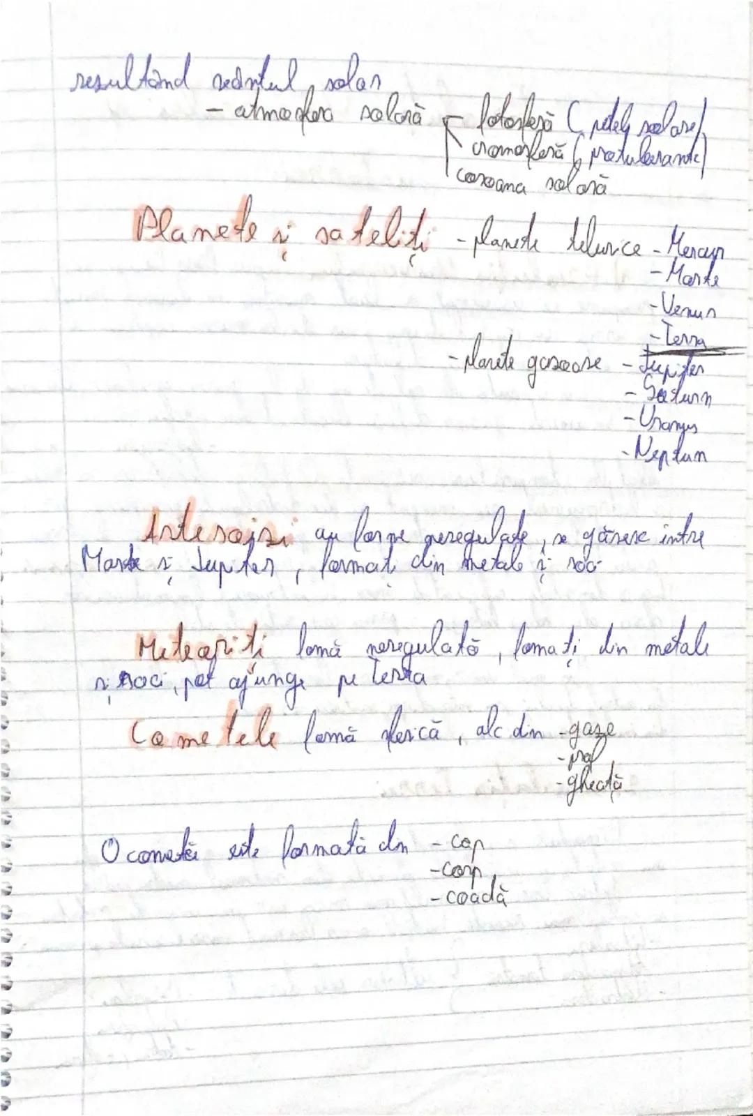 # PĂMÂNTUL - o entitate a universului
Universul şi sistemul solar
1) Universul reprezintă întregul lume înfățișat în spațiu și timp, în care