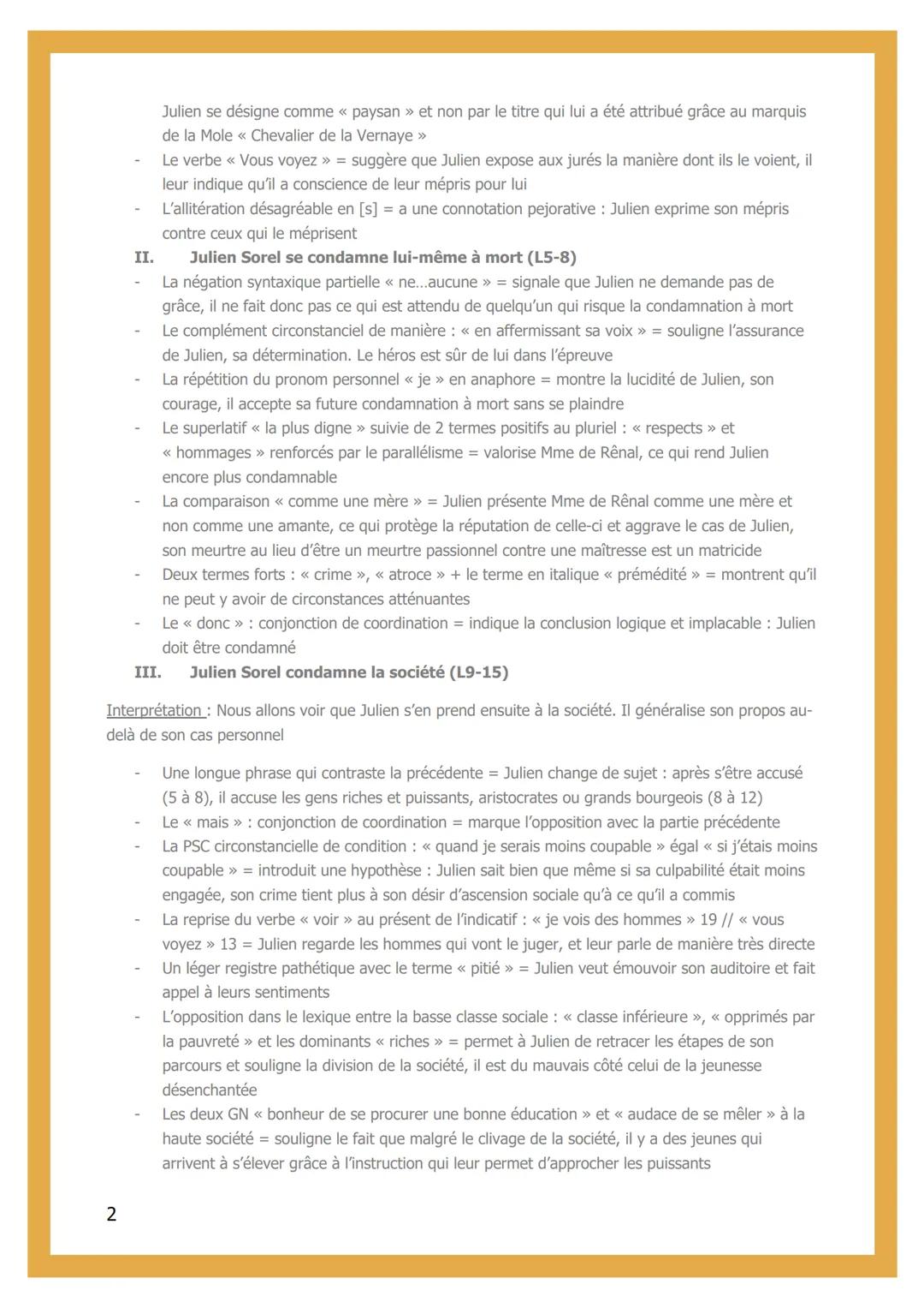 # LA DERNIERE
# CONFESSION DE JULIEN
Recueil <<< Le rouge et le noir >>> de Stendhal en 1830

INTRODUCTION

→ Stendhal, écrivain français. S