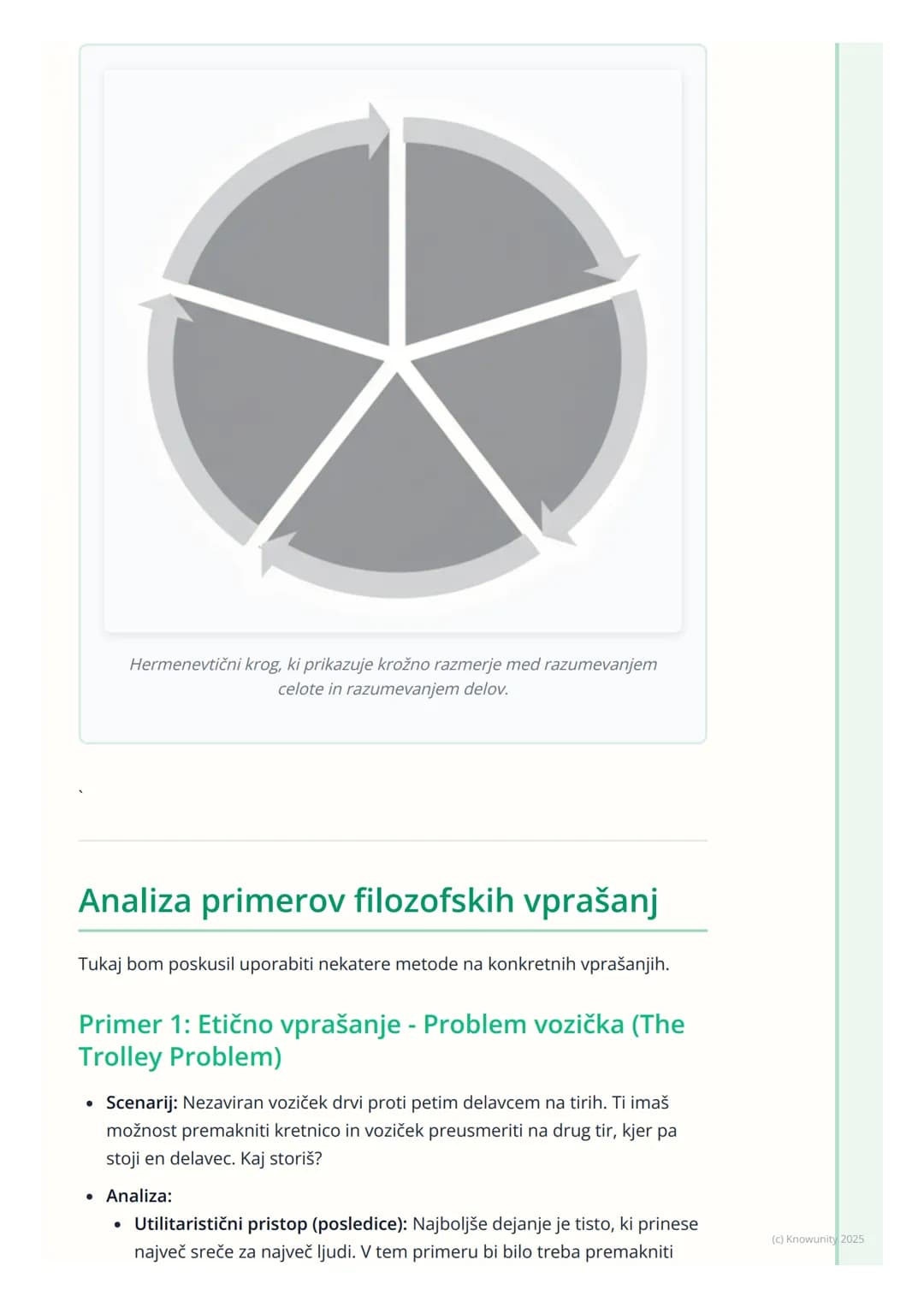 # Filozofske metode in
vprašanja

Uvod v filozofske metode

Filozofija ni samo abstraktno razmišljanje o "smislu življenja". Je disciplinira