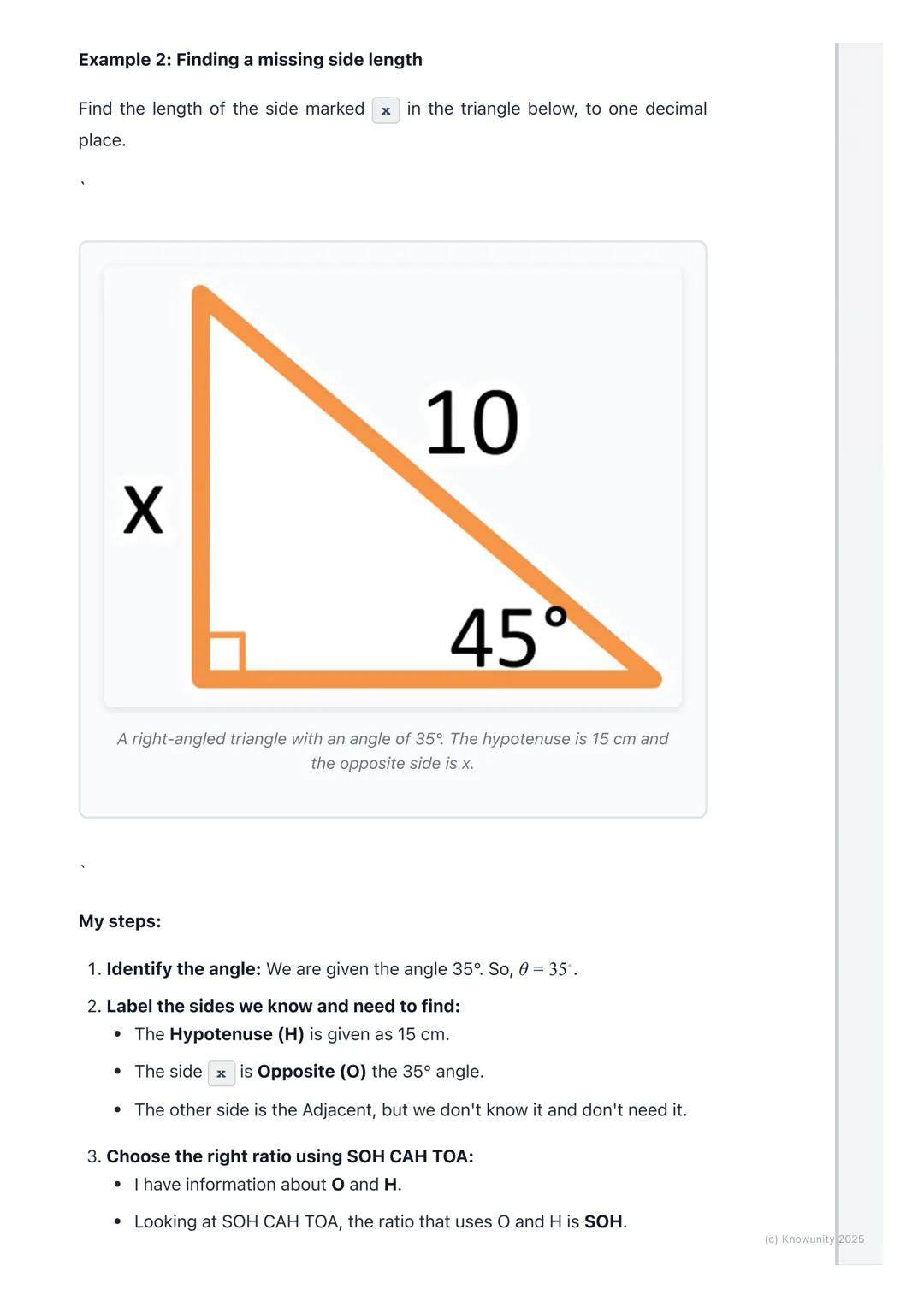 # Introduction to Trigonometric
Ratios

What is trigonometry about?

Trigonometry (or 'trig') is all about the relationship between the angl