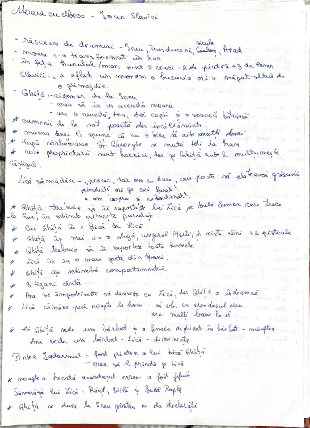 --- OCR Start ---
Moara cu cloros - Joan Slavici
sicula
- răscruce de drumuri - Ineu, Fundureni, Gules, Arad
- moara s-a transformat în han
