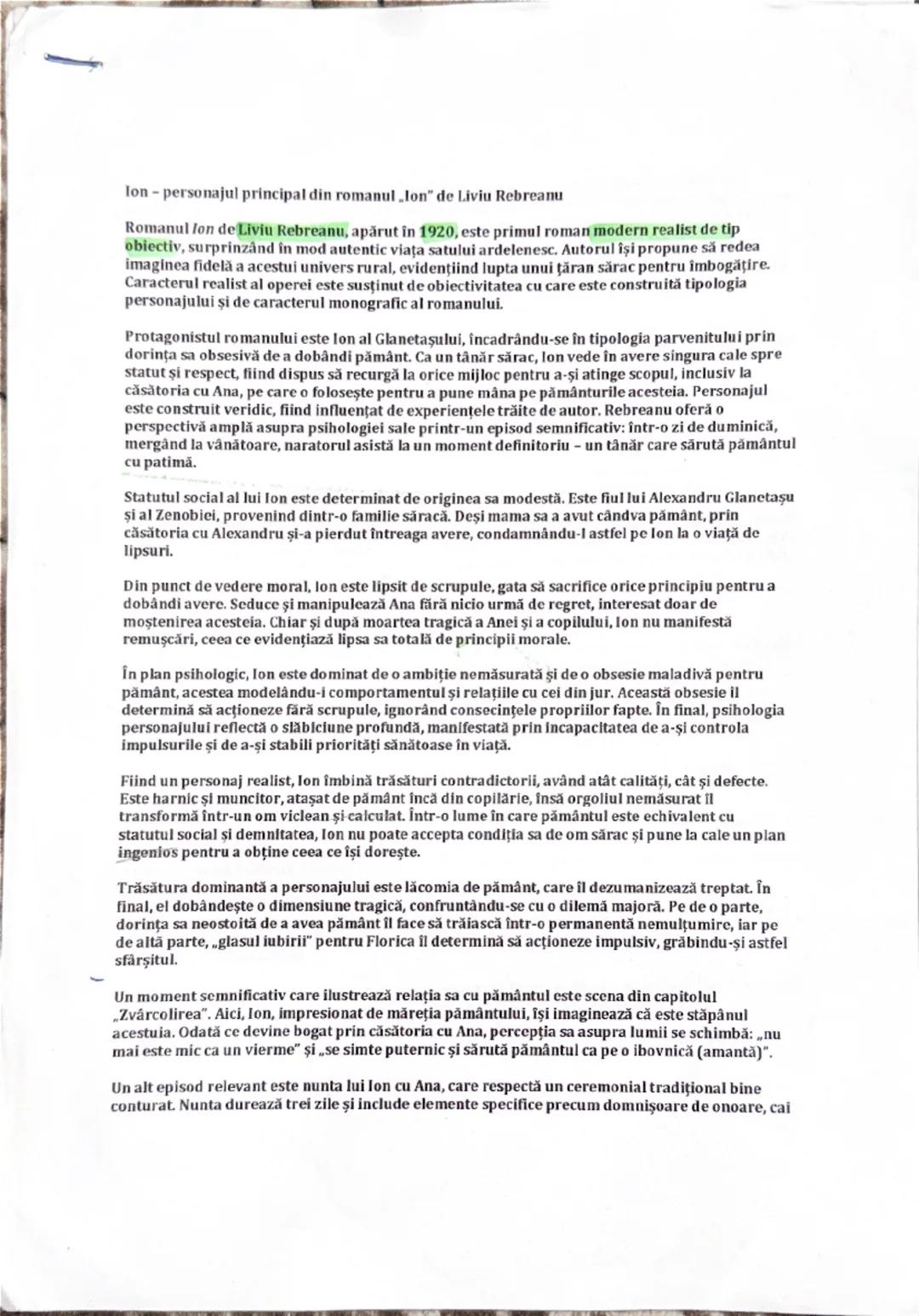 Ion - personajul principal din romanul „Ion” de Liviu Rebreanu

Romanul Ion de Liviu Rebreanu, apărut în 1920, este primul roman modern real