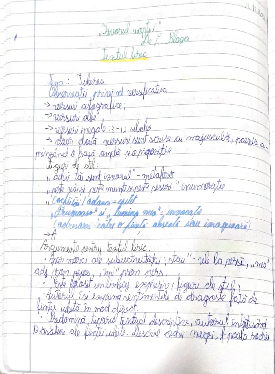 Literatură clasa a 8 a