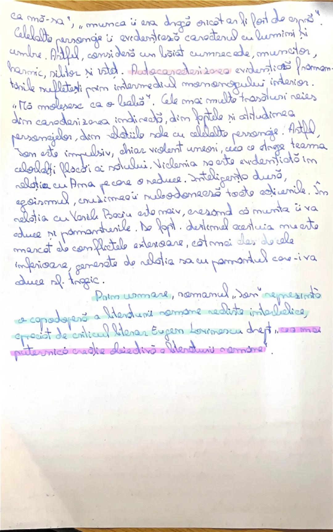 # Caracterizarea personajului
# Jon" de Liviu Rebreanu

În perioada interbelică, scriitorul Liviu Rebreanu descrie
drumul romanului realist 