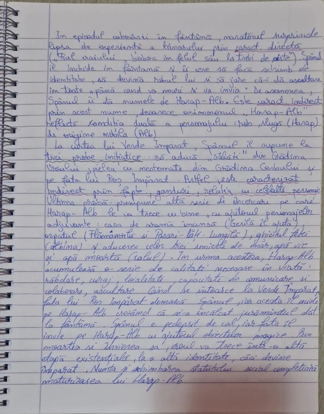 Povestea lui Harap-Alb (Tom Creanga).
- CARACTERIZARE
-
Harap-Alb este personajul principal si epemim siar ca
statut sowal este fiu de prai
