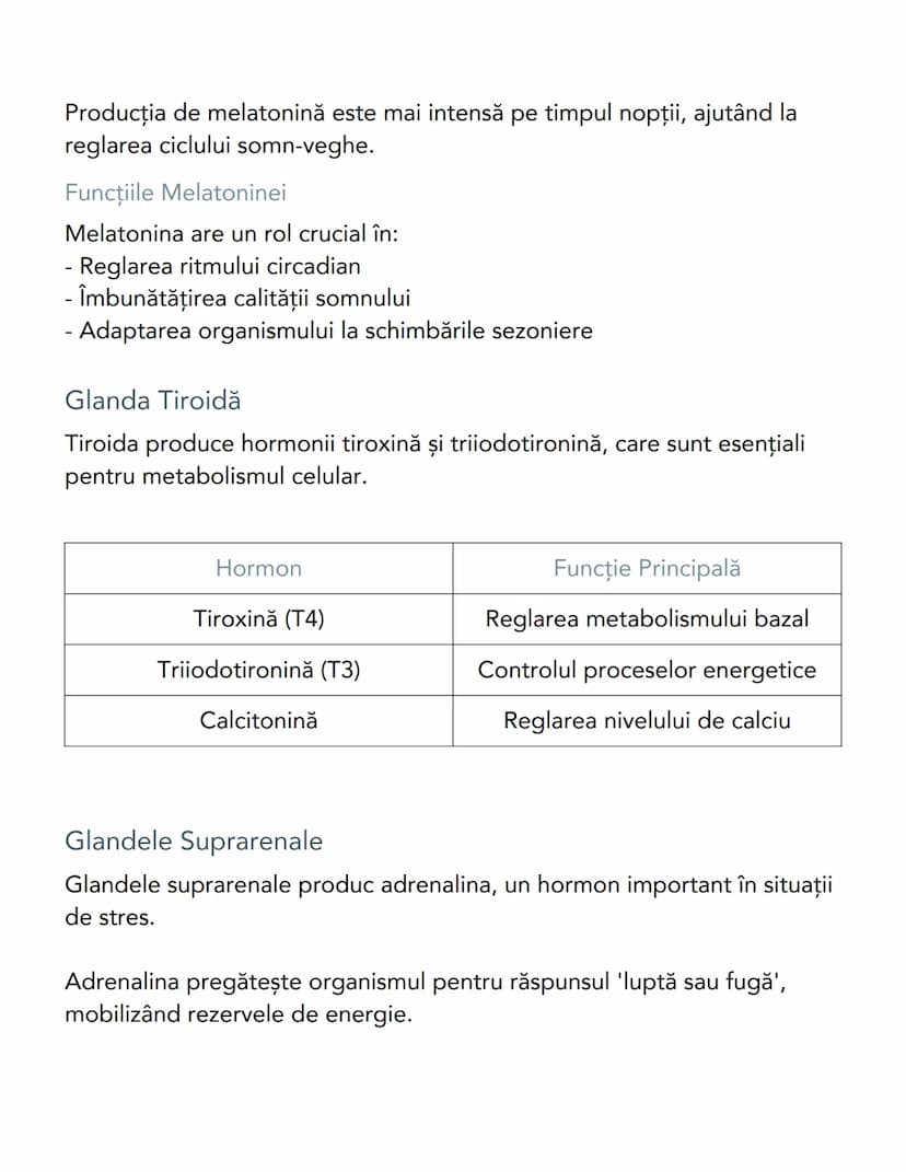 # Glandele Endocrine și Hormonii -
# Sistemul Endocrin

Introducere în Sistemul Endocrin
Sistemul endocrin este format din glande care secre