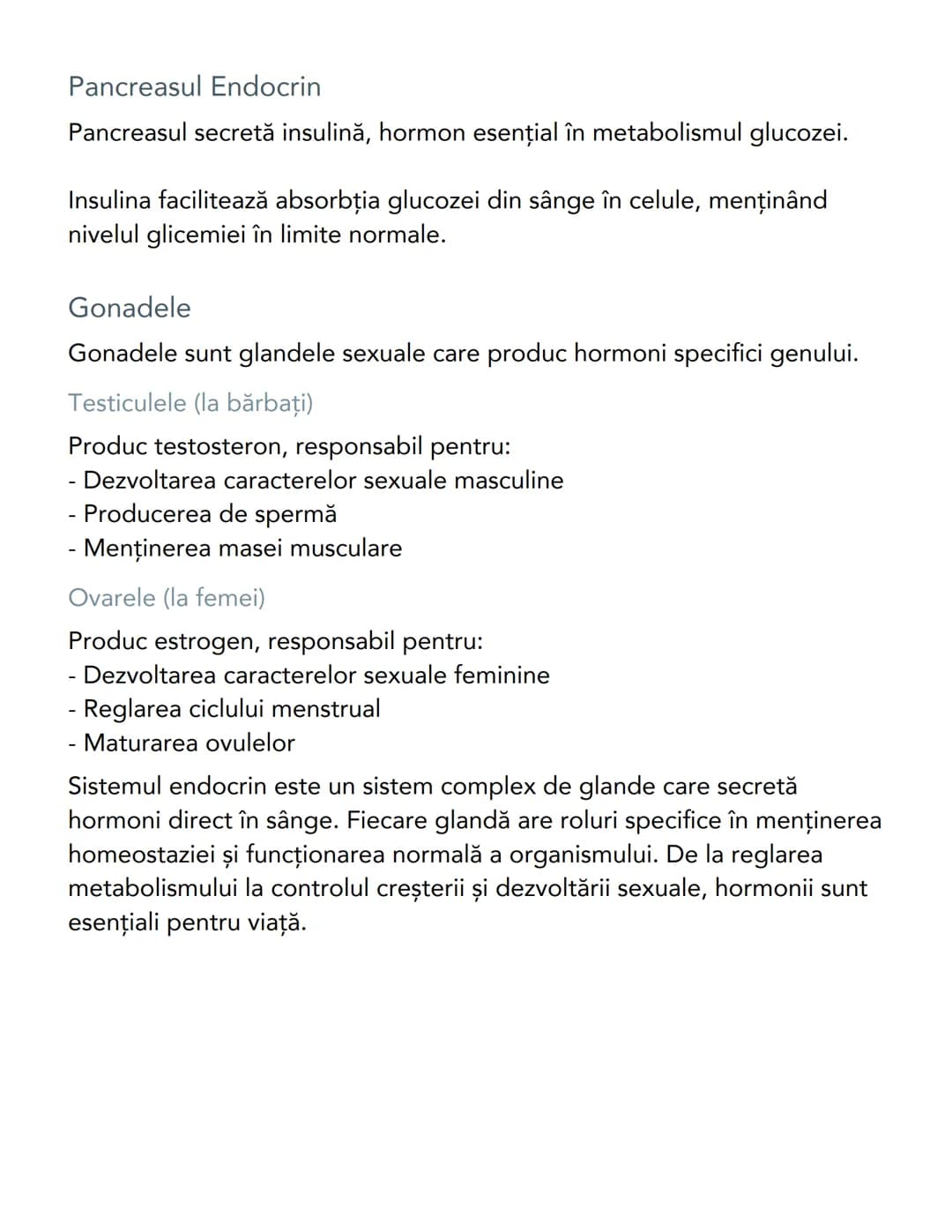 # Glandele Endocrine și Hormonii -
# Sistemul Endocrin

Introducere în Sistemul Endocrin
Sistemul endocrin este format din glande care secre