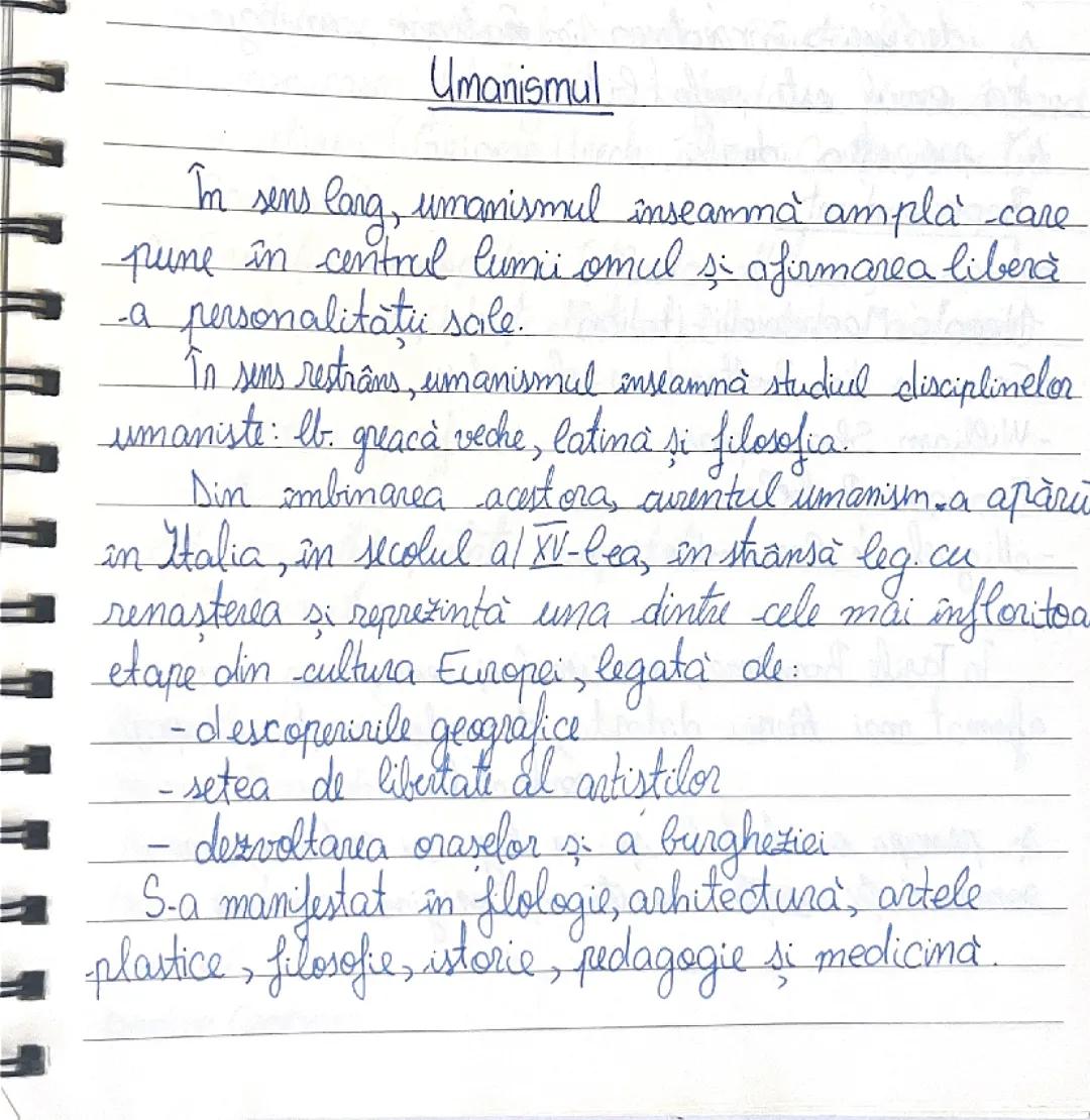 Ce Este Umanismul: Caracteristici și Reprezentanți Importanți