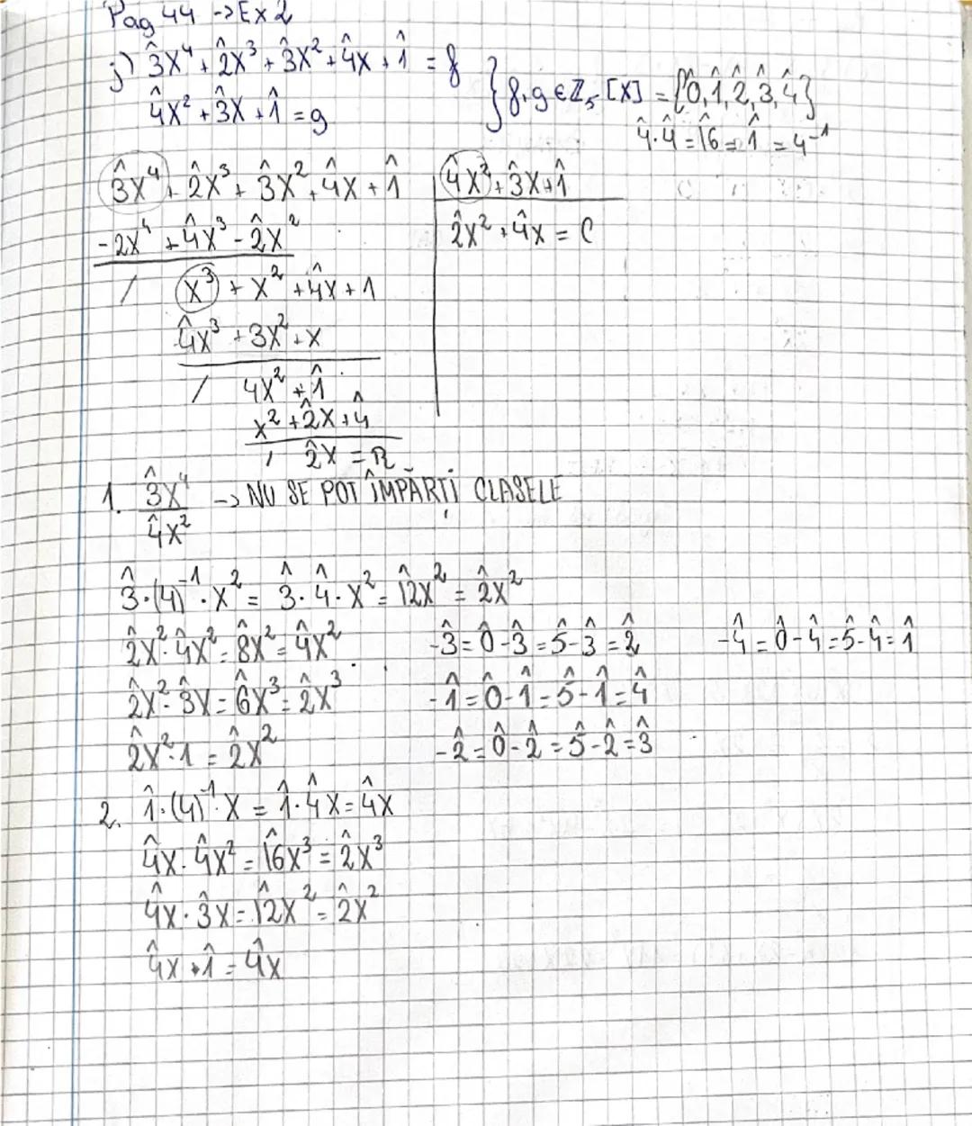 6.2.25 4. Impartirea polinoamelor

Teorema împartirii cu rest

8.ge C.[x] (kCxJ,k-corp.comutativ)

=> 3q, 2e [[x] (k[x]); f = 9.9 +2, grad 2