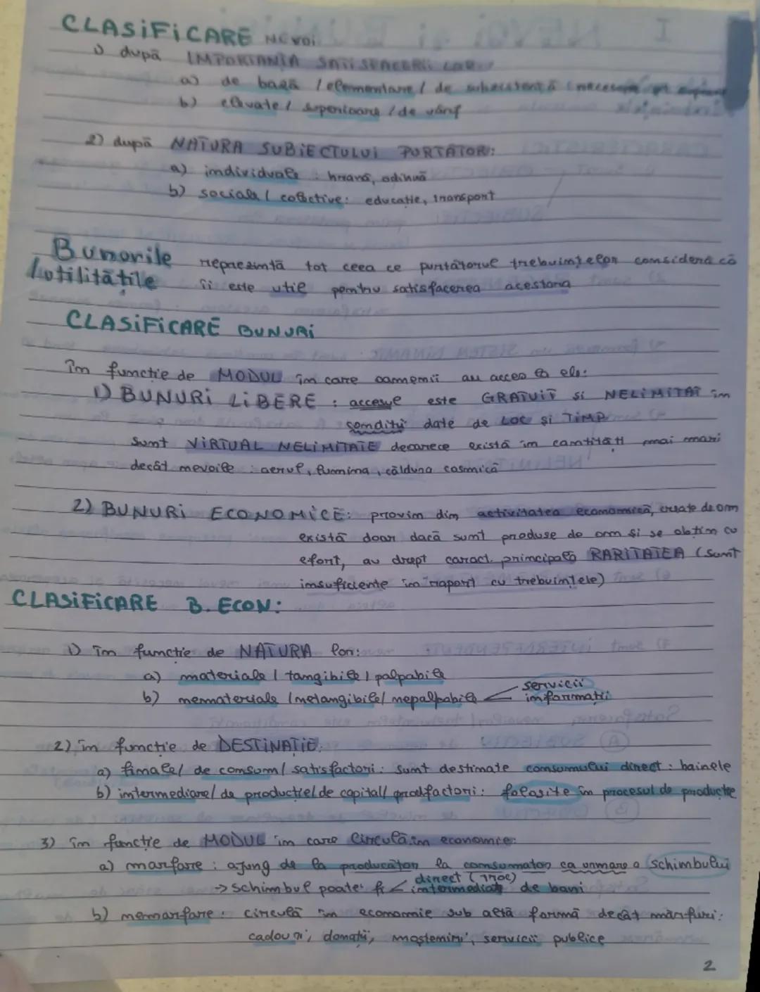 --- OCR Start ---
I
NEVOI si BUNURI
Nevaile reprezinta cerinte sau conditii de a canon satisfacere depind
/Trebuintele existenta si progresu