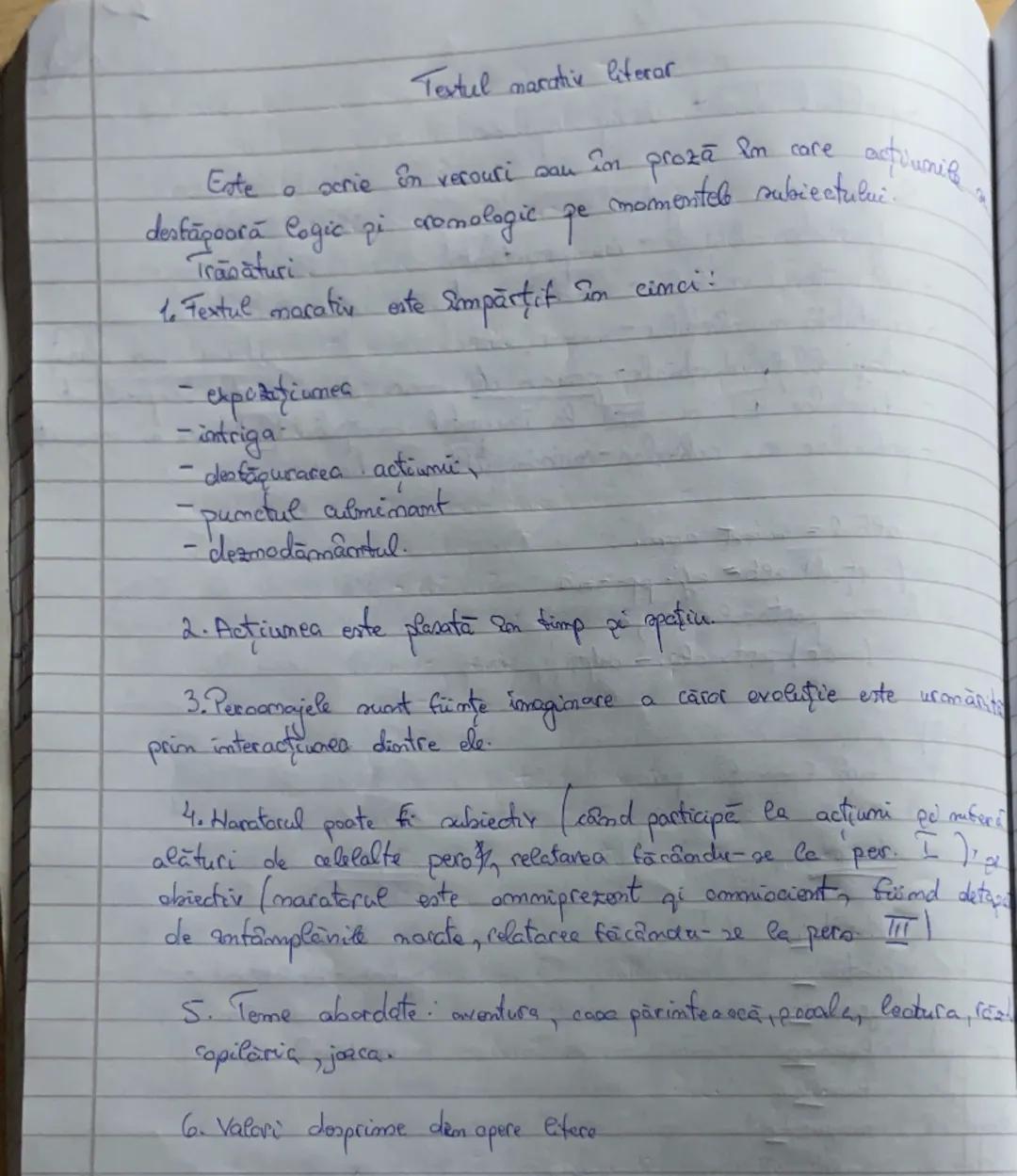 Textul marative literar

Este o scrie în verouri sau în proză în care actiunile
destăşoară Cogic pi cromologic pe momentele subiectului.
Tra