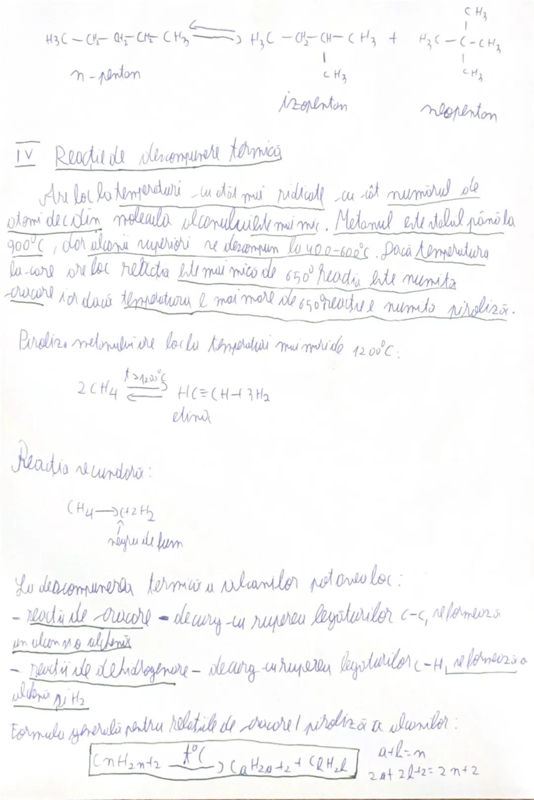 Alcani
Alcanii sunt hidrocarburi saturate aciclice - cu
catenă liniară sau ramificată (numai legături C-C, C-H)
Ex:
HH
H-C-C-H
HH
etan
(CH3-
