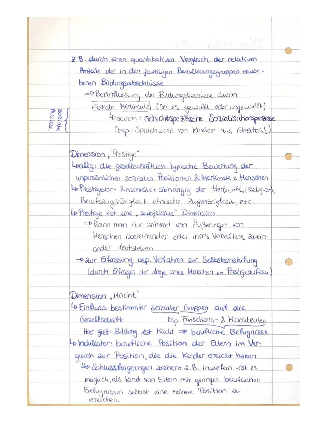 # Soziale Ungleichheit

Lo Definition: Soziale Ungleichheit

• dauerhaft ungleiche Verteilung von Ressourcen, die
im Rahmen einer Gesellscha