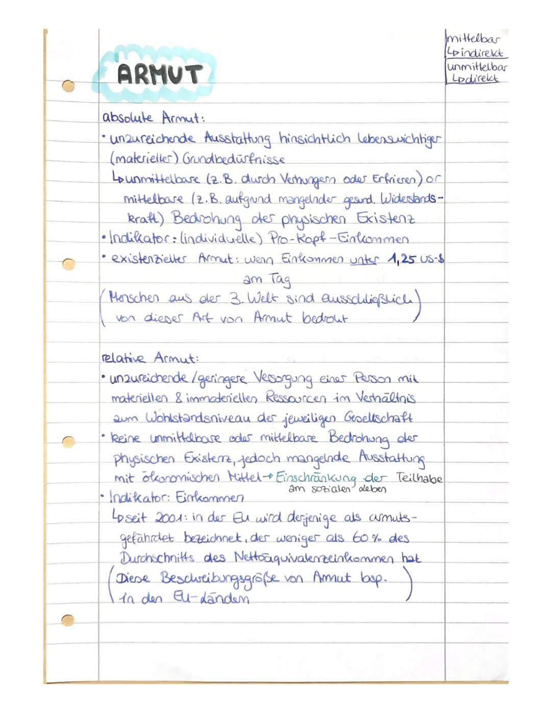 # Soziale Ungleichheit

Lo Definition: Soziale Ungleichheit

• dauerhaft ungleiche Verteilung von Ressourcen, die
im Rahmen einer Gesellscha